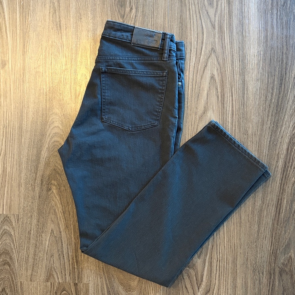 Ralph Lauren Black Label Womens Straight Leg Jeans Size 6 Black Denim Classic